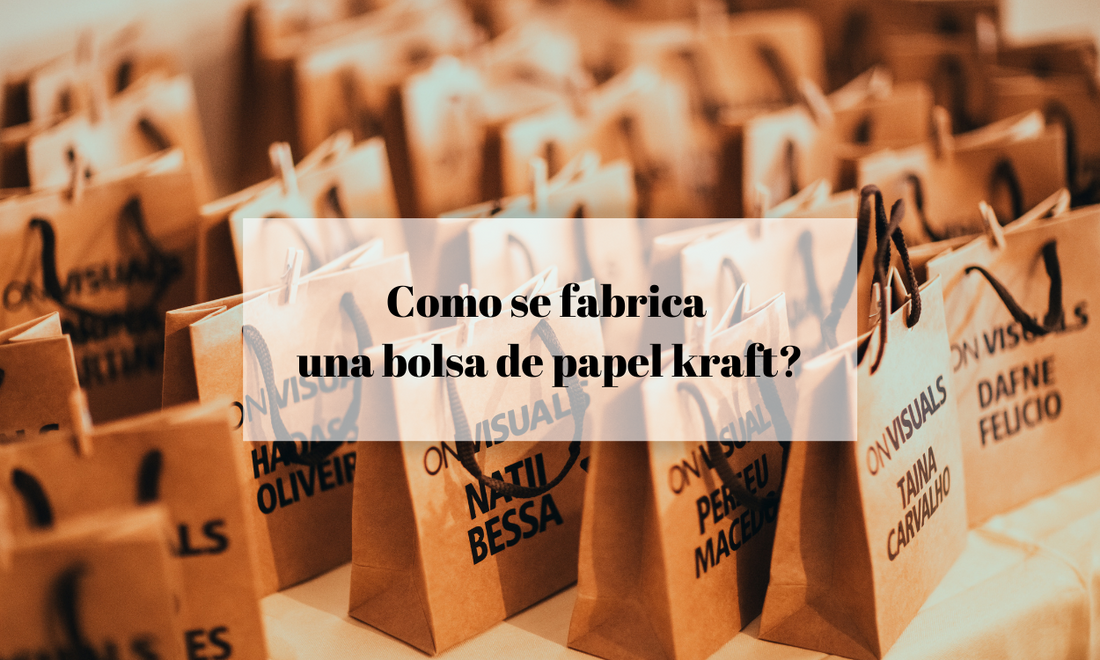 Como se fabrica una bolsa de papel kraft