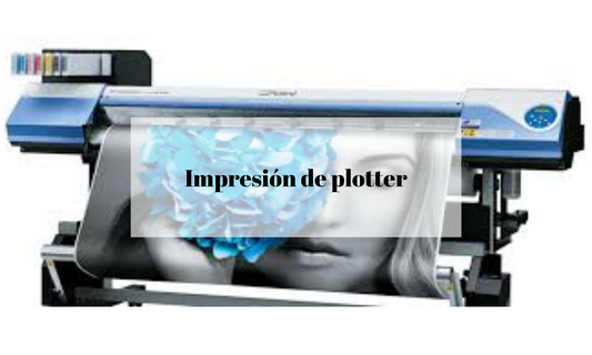 Impresión digital en plotter