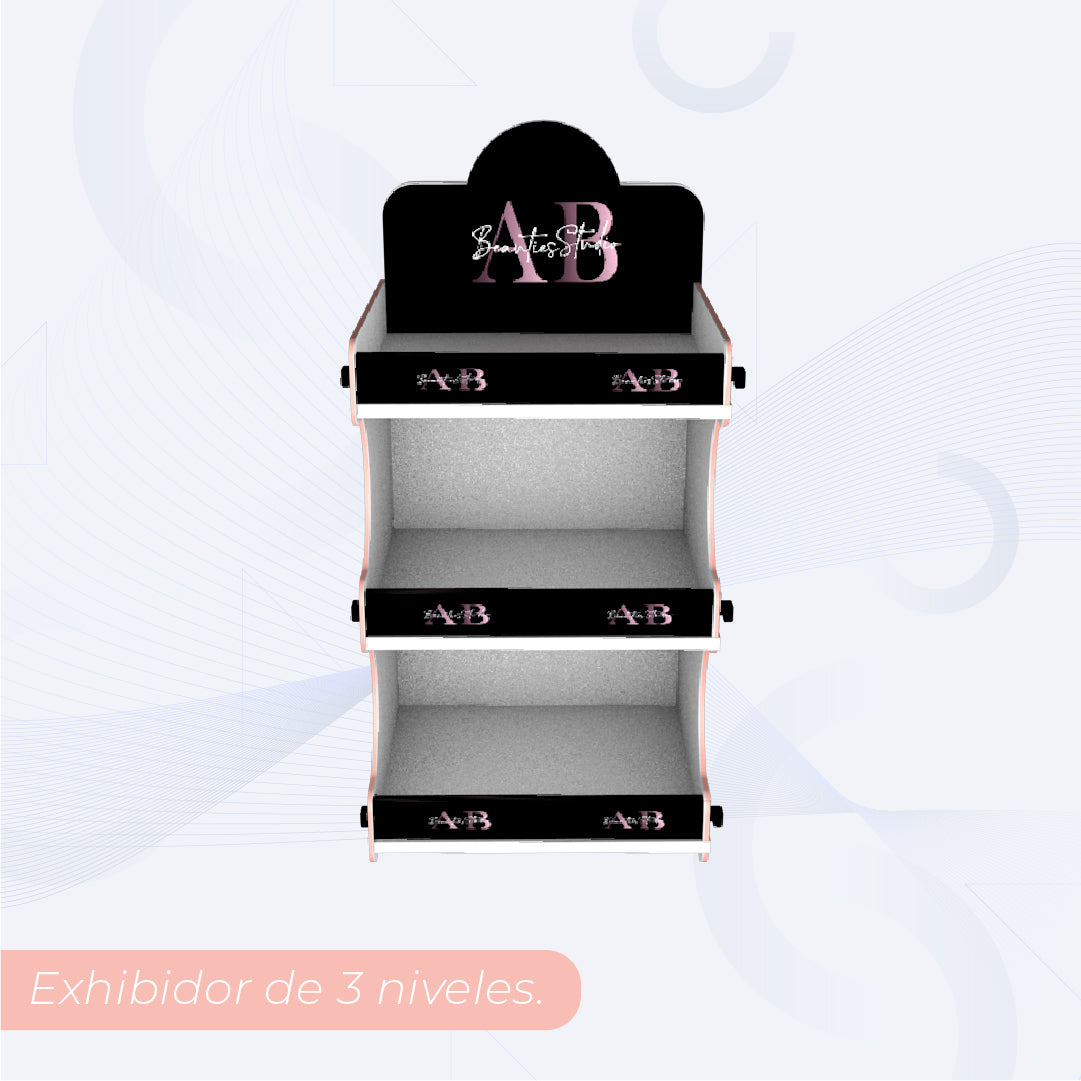 Cosmetic Display para mostrador