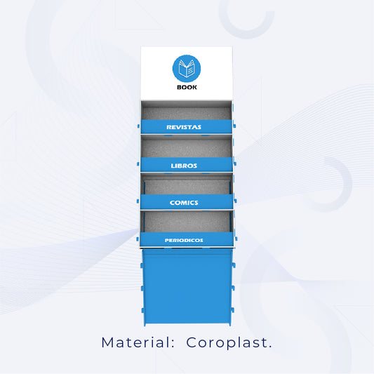 Magazine Counter para exhibición