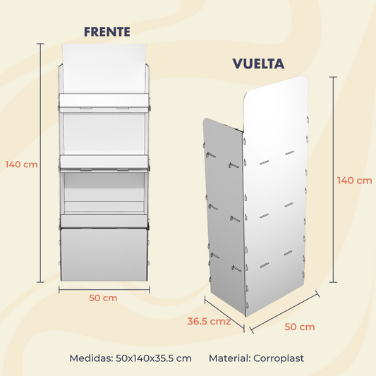 Floor Stand - 3 Niveles