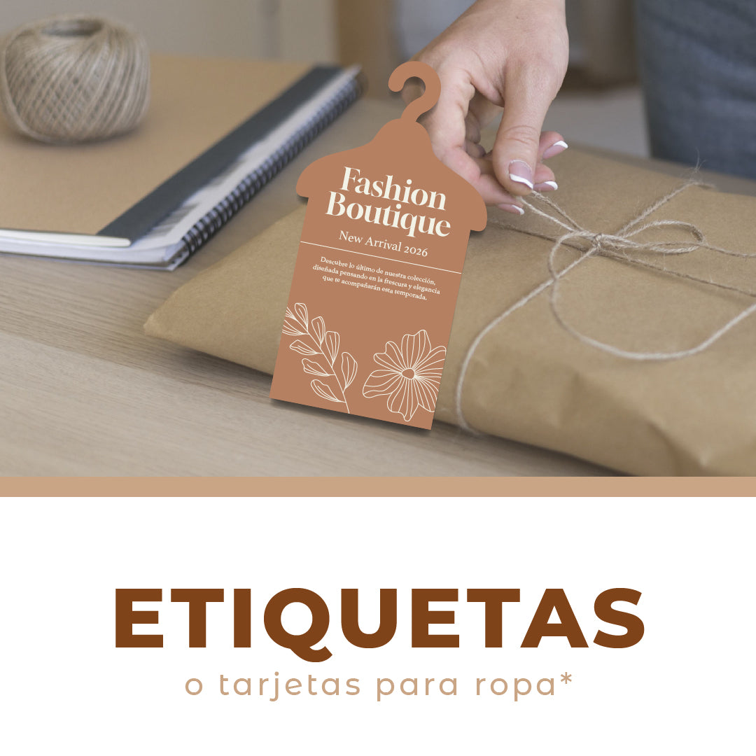 ETIQUETAS PARA ROPA