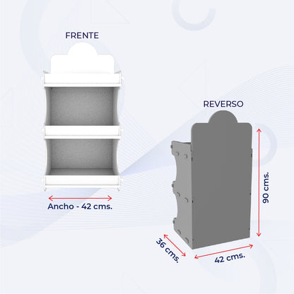Cosmetic Display para mostrador