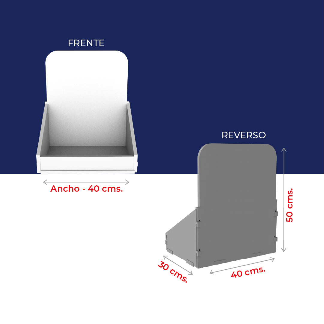Mueble de 1 nivel.