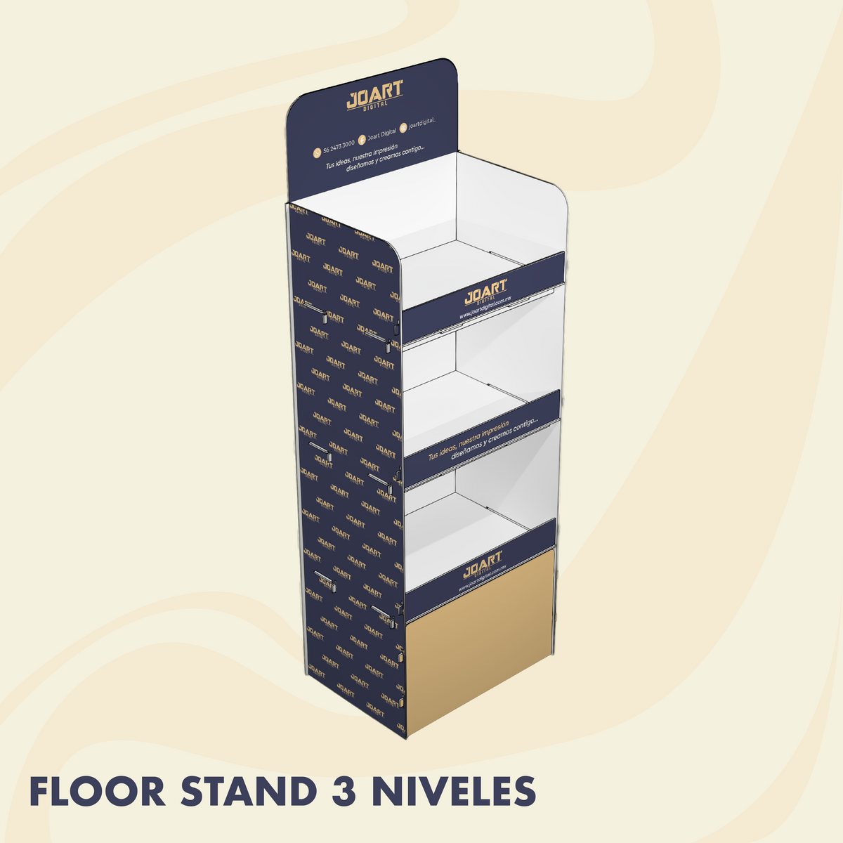 Floor Stand - 3 Niveles
