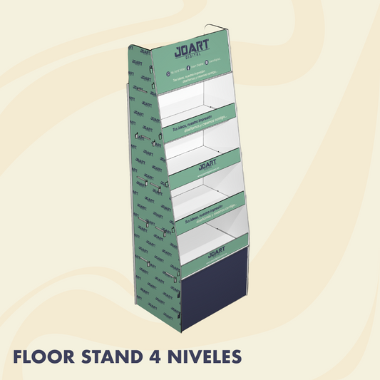 Floor stand - 4 niveles
