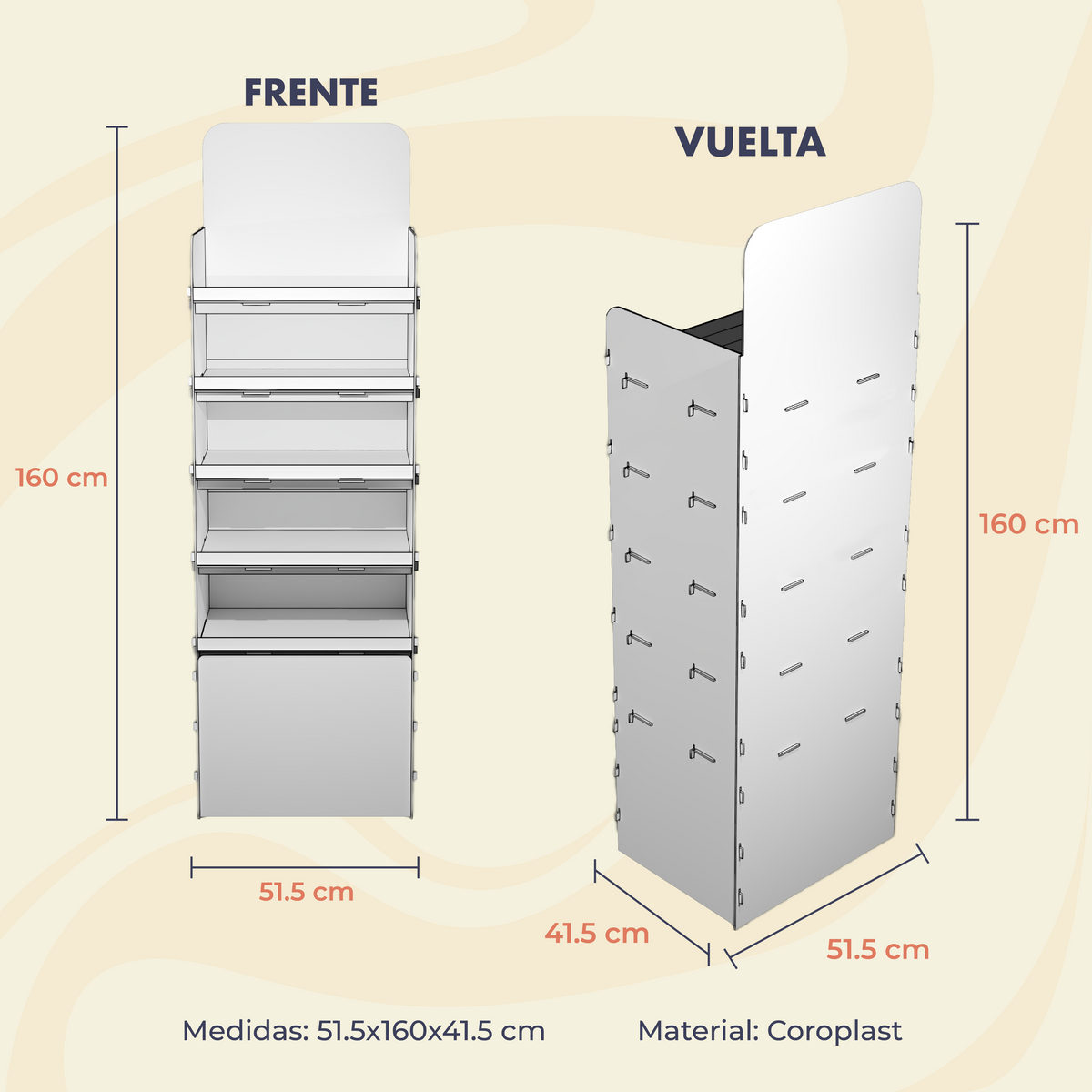 Floor Stand - 5 Niveles