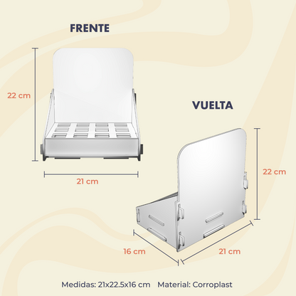 Counter Display Compacto con Organizador