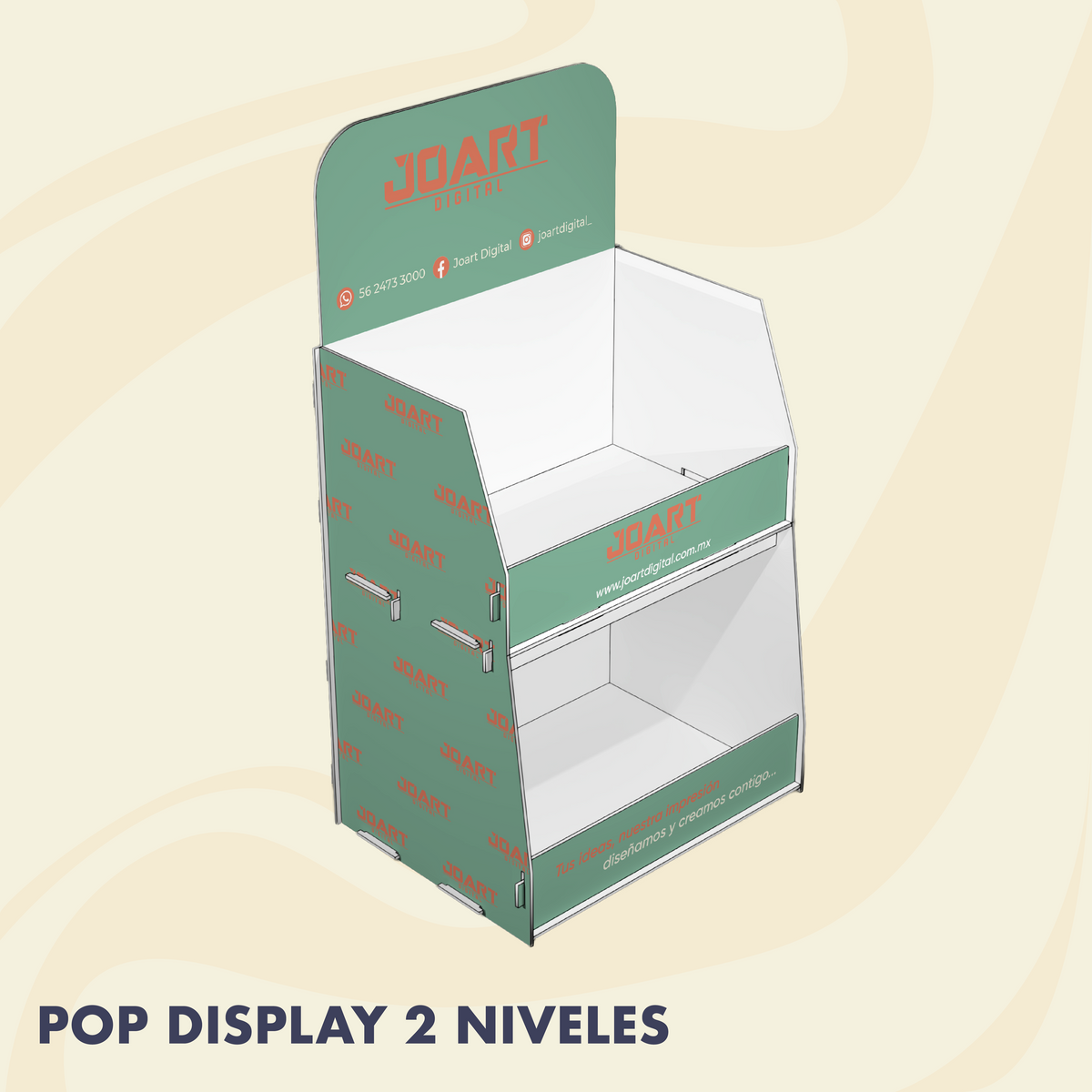 POP Display Chico - 2 Niveles