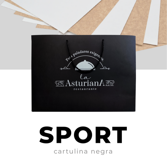 Bolsa Cartulina Negra