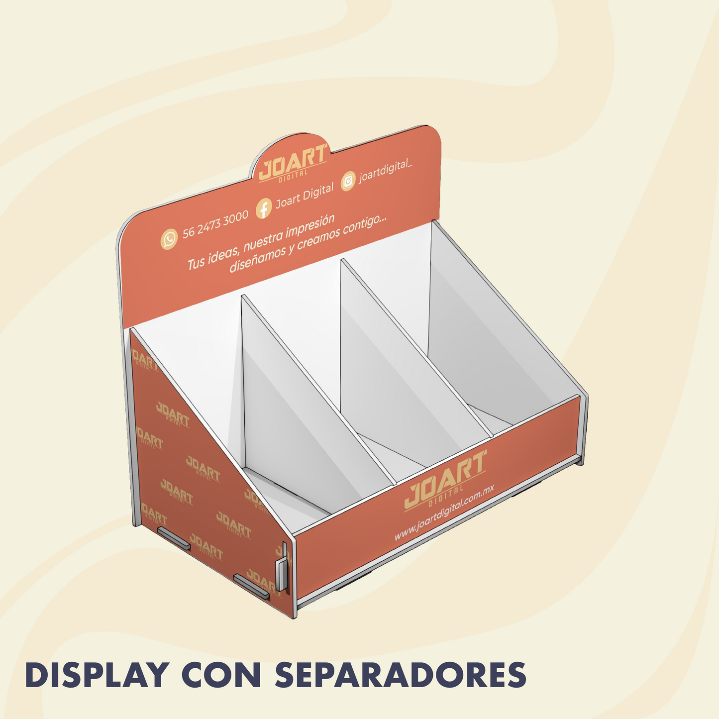 Display con Separadores
